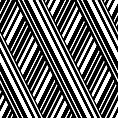 Eğik siyah segmentli pürüzsüz desen