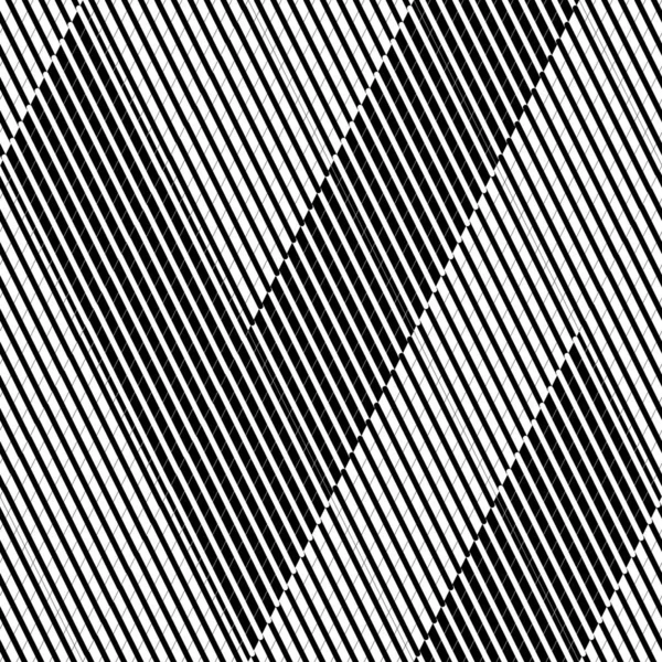 Бесшовный Рисунок Косыми Черными Сегментами — стоковый вектор