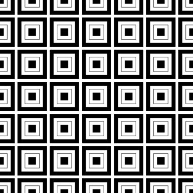 Siyah ve beyaz kareleri olan kusursuz bir arkaplan