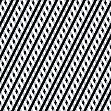 Eğik siyah segmentli pürüzsüz desen