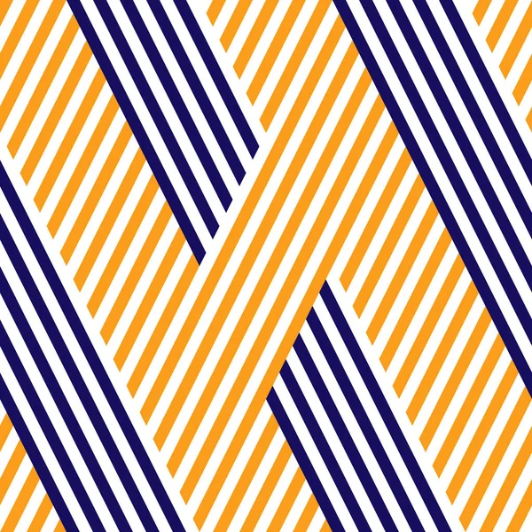 Texture Moderna Con Bande Arancioni Blu — Vettoriale Stock