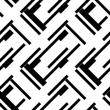 Eğik siyah bantlı pürüzsüz desen