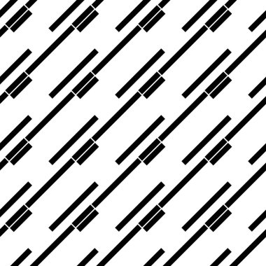 Eğik siyah bantlı pürüzsüz desen