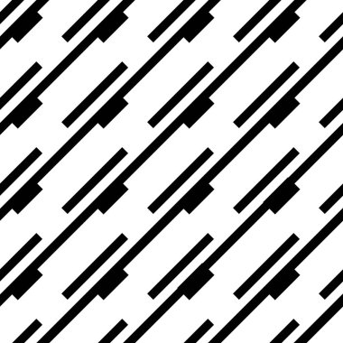 Eğik siyah bantlı pürüzsüz desen