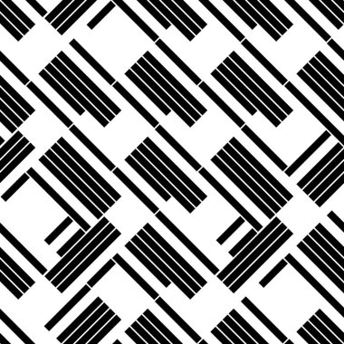 Eğik siyah bantlı pürüzsüz desen