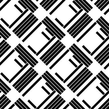 Eğik siyah bantlı pürüzsüz desen