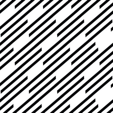 Eğik siyah segmentli pürüzsüz desen