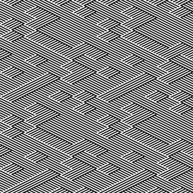 Eğik siyah segmentli pürüzsüz desen