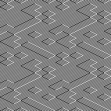 Eğik siyah segmentli pürüzsüz desen