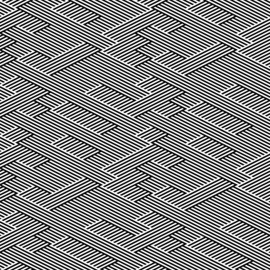 Eğik siyah segmentli pürüzsüz desen