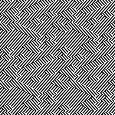 Eğik siyah segmentli pürüzsüz desen