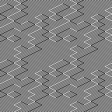 Eğik siyah segmentli pürüzsüz desen