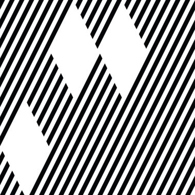 Eğik siyah segmentli pürüzsüz desen