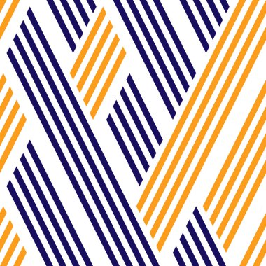 Eğimli renkli segmentlere sahip kusursuz desen