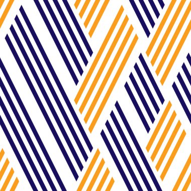 Eğimli renkli segmentlere sahip kusursuz desen