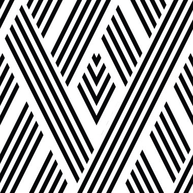 Eğik siyah segmentli pürüzsüz desen