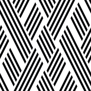 Eğik siyah segmentli pürüzsüz desen