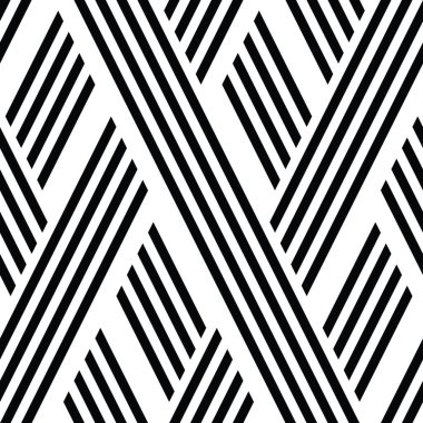 Eğik siyah segmentli pürüzsüz desen