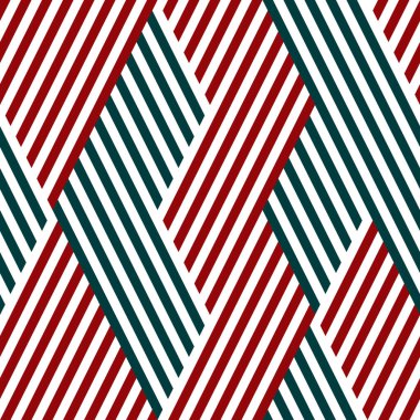 Eğimli renkli segmentlere sahip kusursuz desen