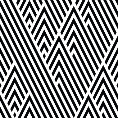 Eğik siyah bantlı pürüzsüz desen