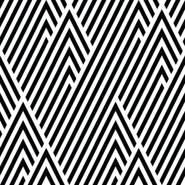 Eğik siyah bantlı pürüzsüz desen