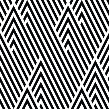 Eğik siyah bantlı pürüzsüz desen