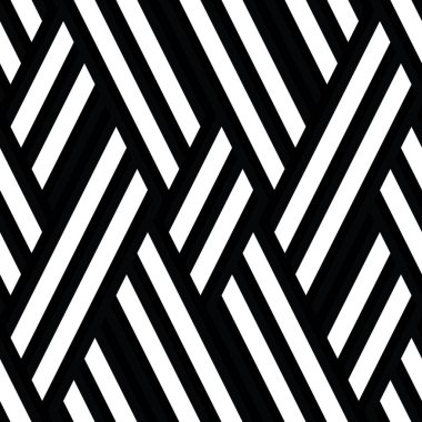Eğik siyah bantlı pürüzsüz desen