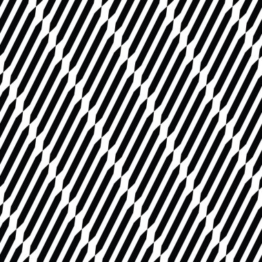 Siyah eğimli geometrik biçimlere sahip doku