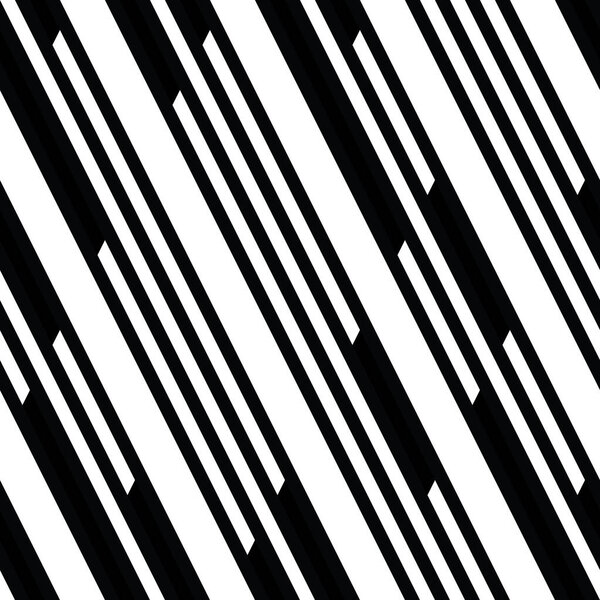 Бесшовный рисунок с косой черной полосой