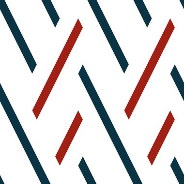 Eğimli renkli segmentlere sahip kusursuz desen