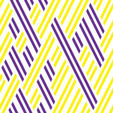 Eğimli renkli segmentlere sahip kusursuz desen