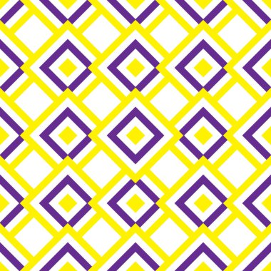 Renkli karelerle kusursuz desen