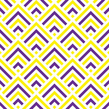 Eğik renkli bantlarla kusursuz desen