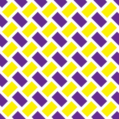 Eğik renkli bantlarla kusursuz desen