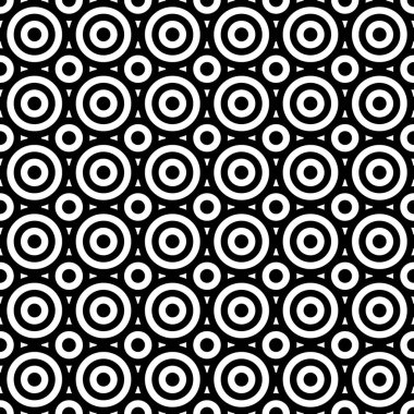 Siyah daireli pürüzsüz doku.