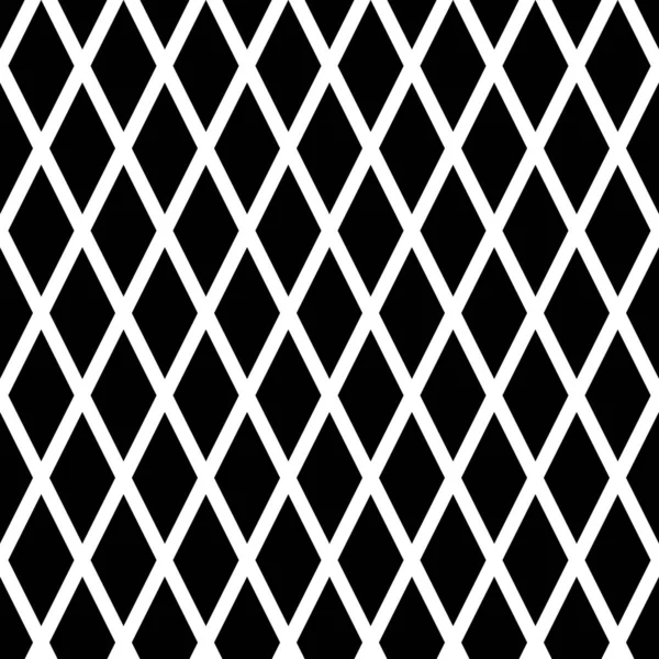 黑色菱形无缝图案 — 图库矢量图片