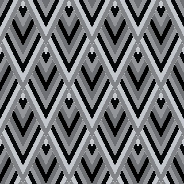 Seamless Pattern Oblique Black Segments — Stock Vector