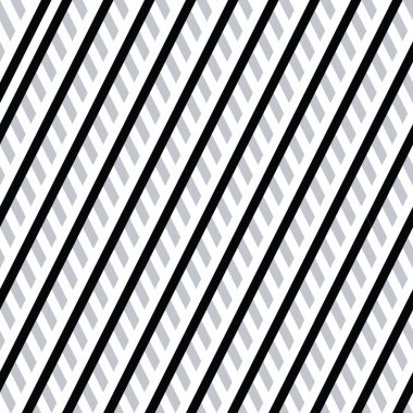 Siyah ve beyaz çizgileri olan kusursuz desen