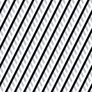 Siyah ve beyaz çizgileri olan kusursuz desen