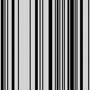 Dikey siyah çizgileri olan kusursuz desen