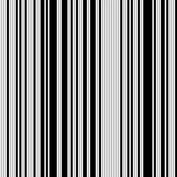 Seamless Pattern Vertical Black Lines — Stock Vector