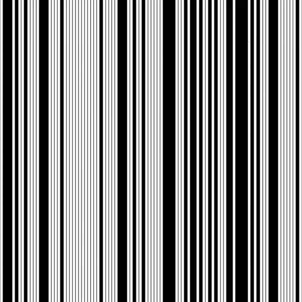 Seamless Pattern Vertical Black Lines — Stock Vector