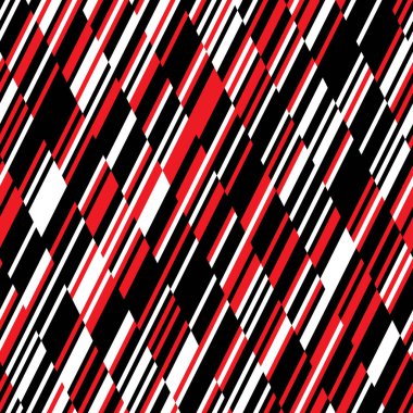 eğik renkli segmentli desen