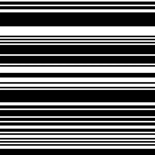 Nahtloses Muster Mit Horizontalen Schwarzen Linien — Stockvektor