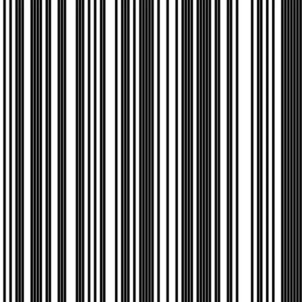 Seamless Pattern Vertical Black Lines — Stock Vector