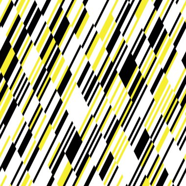 Eğimli renkli segmentlere sahip kusursuz desen