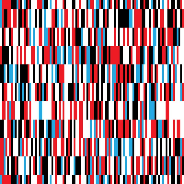 Padrão Sem Costura Com Linhas Coloridas Verticais — Vetor de Stock