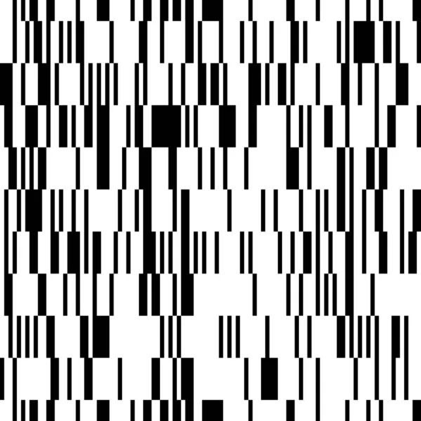 Seamless Pattern Vertical Black Lines — Stock Vector