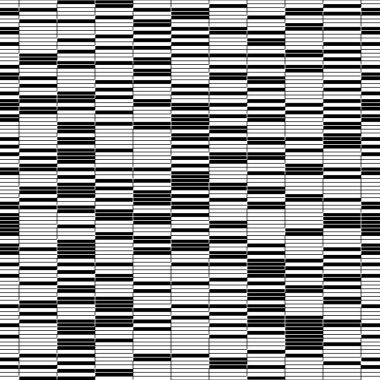 Yatay siyah çizgileri olan kusursuz desen