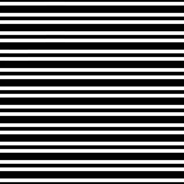 Seamless Pattern Horizontal Black Lines — Stock Vector